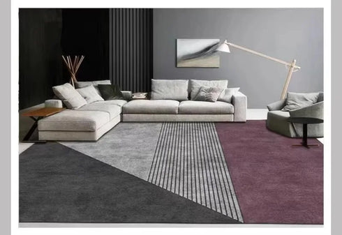 Nordic Luxury Crystal Fleece Large Living Room Carpet Rug for Home Decor