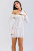 Mozision Lace Off-shoulder Sexy Maxi Dress Elegant Evening Dress