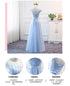 Prom Dress Elegant Floor-Length Tulle Gown With Appliques For Bridesmaid Dress Ideal For Banquet And Formal Event