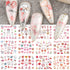 Animal Print Water Nail Decals - Cow and Leopard Designs for Stunning Winter Manicure - 12 Unique Patterns for Creative Nail Art