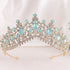Elegant Vintage Baroque Crystal Tiara for Brides and Special Occasions