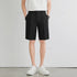 Summer Men's Suit Shorts Solid Color Business Casual Knee-length Pants