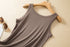 Versatile Solid Color Summer Women's Rib Cotton Tank Tops - Soft Sleeveless Streetwear Tees for Effortless Casual Style, Perfect for All Matching Outfits