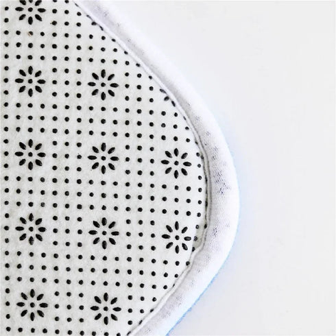 Welcome Geometric Entry Mat - Non-Slip Polyester Area Rug