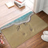 Beachy Welcome Non-Slip Mat - Indoor Outdoor Rug & Doormat
