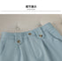 Chic Women's Office Suit Set: Long Sleeve Double Breasted Short Tops with Slim High Waisted Pencil Pants for Spring Fashion