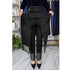 Elastic Waist Jeans For Women High Waist Wide Leg Denim Pants Loose Fit Casual Trousers