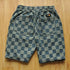 Graphic Plaid Shorts for Men Drawstring Designer Summer Cotton Stylish Thin