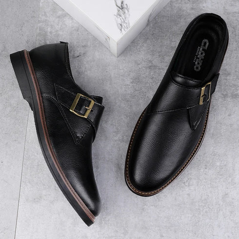 Fashionable Men's Pointed Banquet Business Wedding Shoes Casual Leather Footwear