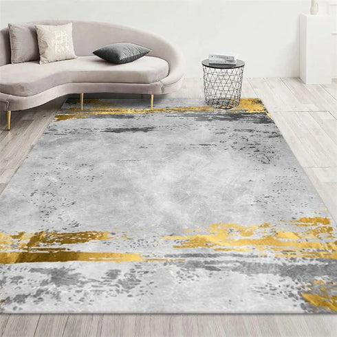 Modern Art Carpet Abstract Rug for Living Room Soft Large Size Area Rug Luxury Mat