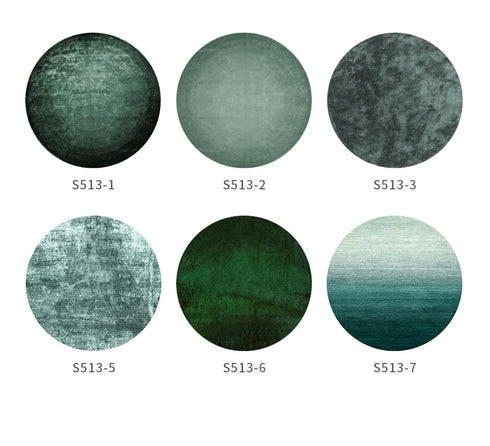 Modern Minimalist Round Carpet for Living Room Soft Plush Rug Home Decor