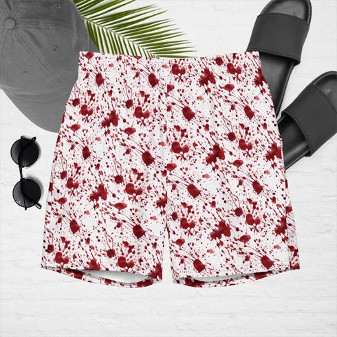 Men Summer Swimwear Beach Shorts Digital Print Surf Board Shorts