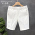 High-End Light Business Suit Shorts Men's Slim Casual Shorts