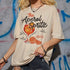 Aperol Spritz Retro Cocktail Graphic Tee Loose Cotton Printed T-Shirt Vintage Unisex Top