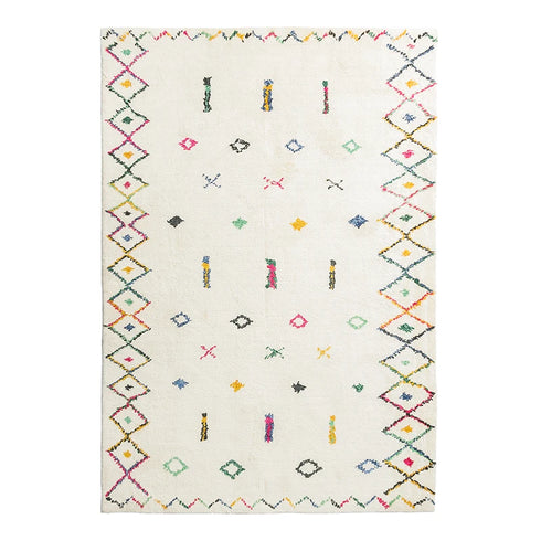 Ethnic Style Large Area Carpet for Living Room and Bedroom Plush Mat Home Decoration