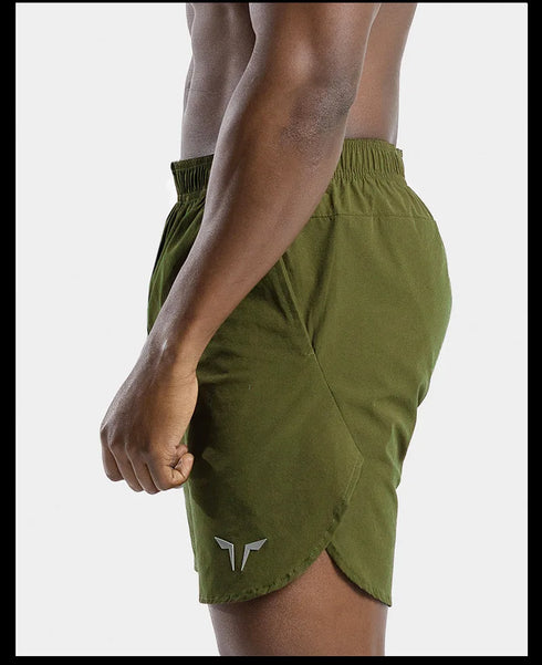 Men's Summer Gym Fitness Double-Decker 2 in 1 Shorts Sports Running Basketball Jogger Bottoms