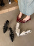 Elegant Pointed Toe Buckle Strap Pumps for Women - Chic Thin Heeled Dress Shoes