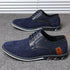 Stylish Men's Formal Oxfords Shoes - Comfortable Suede Leather Sneakers for Office & Career, Sizes 39-48