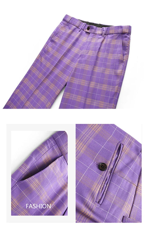 Men's Casual Three-Piece Suit Set for Fashion Business and Weddings