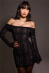Mozision Lace Off-shoulder Sexy Maxi Dress Elegant Evening Dress