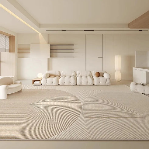 Large Area Carpets for Living Room Fluffy Soft Lounge Floor Mat Thick Anti-slip Study Rug Plush Decor Carpet