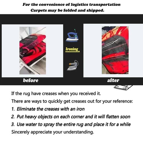 Luxury Retro Persian Carpet Non-Slip Living Room Entrance Mat Home Decoration Rug