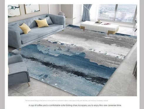 Nordic Luxury Crystal Fleece Large Living Room Carpet Rug for Home Decor