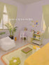 Minimalist Irregular Carpet for Living Room and Bedroom Creative Plush Rug for Large Area and Baby Crawling Mat