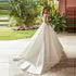 Simple Boho Women's Mermaid Wedding Dresses A Line V Neck Gowns
