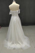 LORIE Lace Wedding Dresses Off The Shoulder Appliques Bridal Gowns