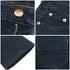 Male Bell Bottom Denim Trousers Slim Black Boot Cut Jeans Casual Business Flares Pants