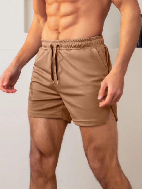 Men Casual Gym Shorts Breathable Sport Running Shorts Quick Dry Crossfit Beach Training Basketball Clothing