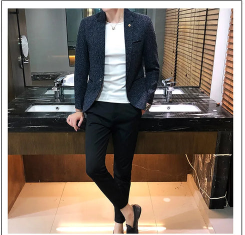 Fashionable Business Leisure Suit Coat for Men
