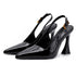 Elegant Pointed Toe Women Sandals Square Heel Strappy