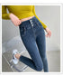 Women's High Waist Stretch Jeans - Fashionable Slim Denim Pants
