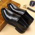 Luxury Men's Casual Loafers Leather Business Wedding Shoes Slip-on Office Formal Footwear