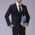 Elegant Formal Men's Wedding Suit Set with Classic Business Coats