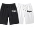 Summer Fashion Cotton Men Casual Shorts Drawstring Waist Comfortable Knee Length