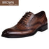Men Casual Crocodile Leather Oxford Shoes for Office and Career