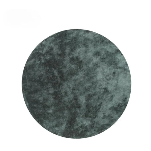 Modern Minimalist Round Carpet for Living Room Soft Plush Rug Home Decor