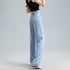Casual Loose Fit Wide Leg Denim Jeans for Women - Perfect Baggy Fashion for Streetwear & Summer Styling, Ideal for Wide Leg Jeans Outfit Fall