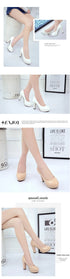 Elegant Women's Party Pumps with Thick High Heels