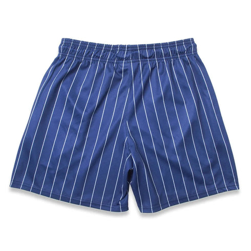 Striped Pattern Casual Shorts for Men's Fitness and Basketball