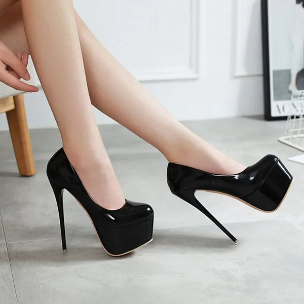 Platform Heels Women Wedding Shoes Sexy Thin High Heels Pumps