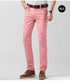 Men's Colorful Denim Stretch Comfortable Jeans for Casual Business Wear