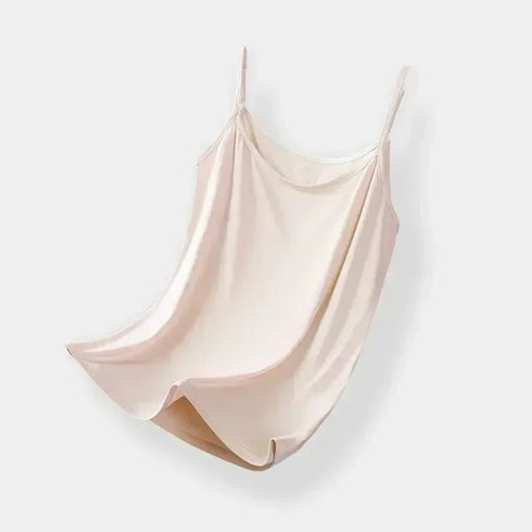 Stylish Women's Solid Color Sleeveless Sling Camisoles & Crop Tops - Slimming Vests for Comfortable Layering and Everyday Wear