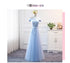 Prom Dress Elegant Floor-Length Tulle Gown With Appliques For Bridesmaid Dress Ideal For Banquet And Formal Event