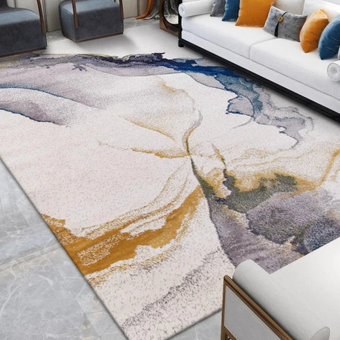 Light Luxury Area Rugs for Bedroom and Living Room Plush Soft Floor Mat