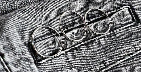 Men's Slim Fit Ripped Denim Jacket with Print for Hip Hop Style - Trendy Outerwear for Dance and Casual Wear