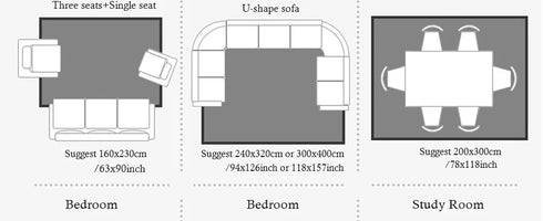 Floral Birds Area Rug for Living Room and Bedroom Decor Soft Non Slip Machine Washable Floor Mat